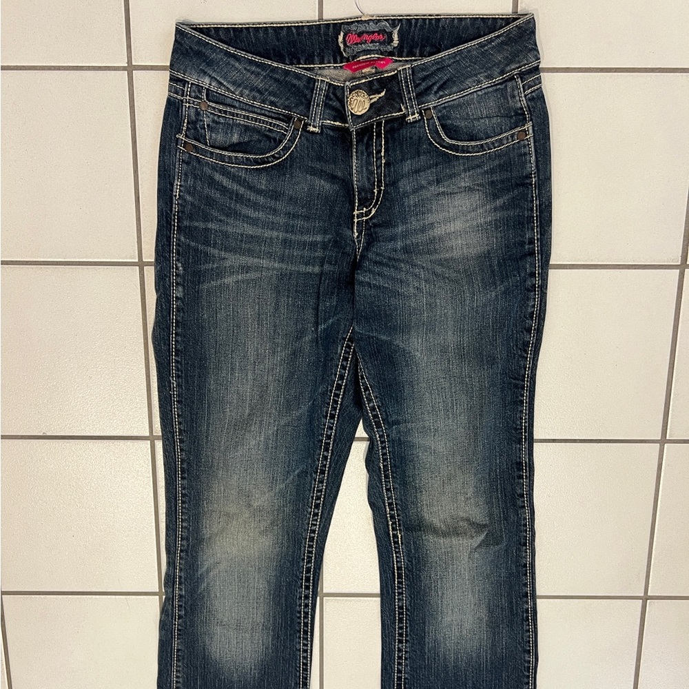 Classic Blue Women's Jeans by WRANGLER - Premium Patch